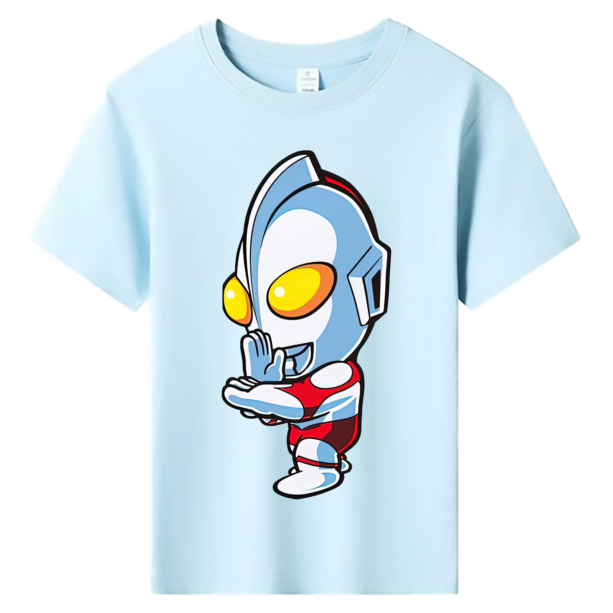 （画像用） ウルトラマン Ultraman 綿100％キッズTシャツ（フロントプリント）